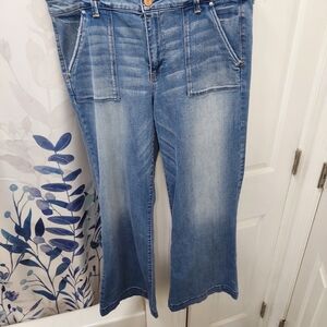 Vintage American Eagle A line jeans (bell bottoms)